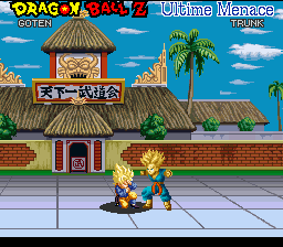 Dragon Ball Z - Ultime Menace (France) In game screenshot